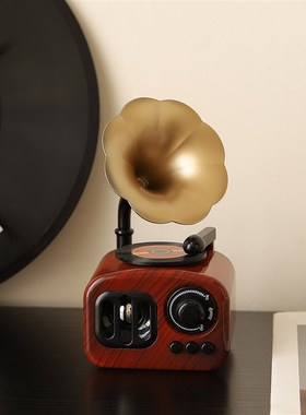 法式复古玄关客厅桌面摆件家居好物装饰品稀奇古怪的老物件音乐盒