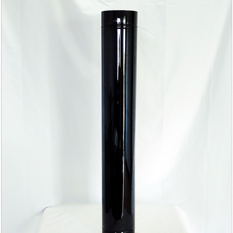 新品黑钛不锈钢油烟机烤火炉柴火炉取暖炉锅炉壁炉通风设备排烟管