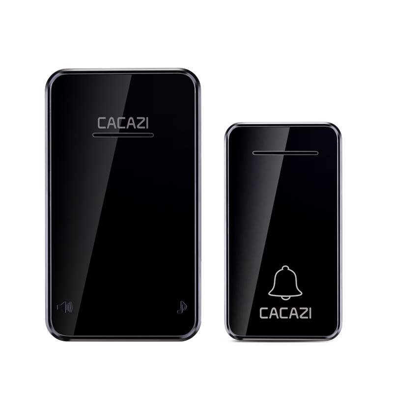 自发电门铃无线家用不用电池远距离遥控防水门铃穿墙一拖二大音量