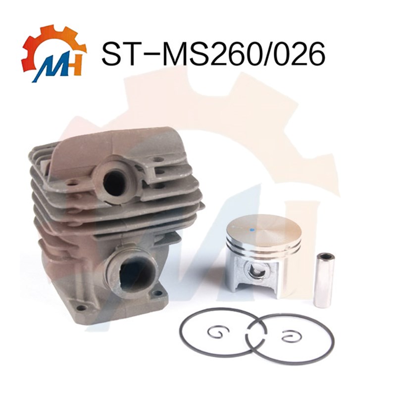 IHL 斯蒂尔MS20 02缸体 缸 气缸活塞总成气缸总成组件mm