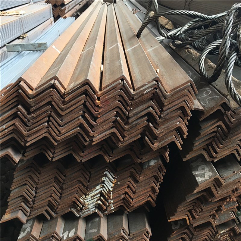 广东不等边角钢q2b唐钢盛财宝得国标锰角钢75**5不等边角铁