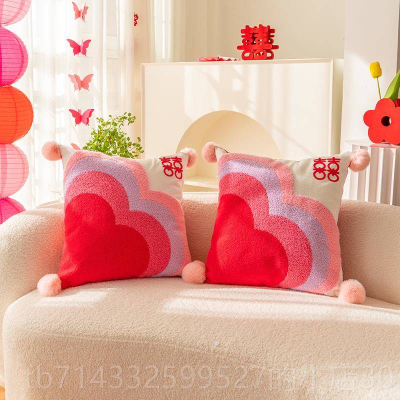 高档薇房妮婚品新款高档压床娃娃一婚对结婚抱枕婚庆婚仔公小熊新