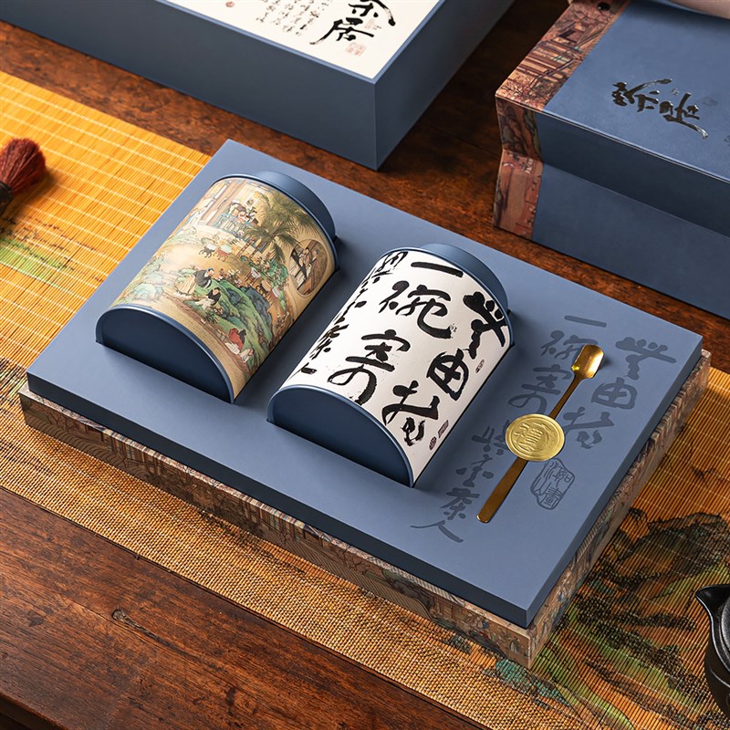 红茶包装盒空礼盒古树红茶大红袍龙井正山小种茶叶礼盒装空盒定制