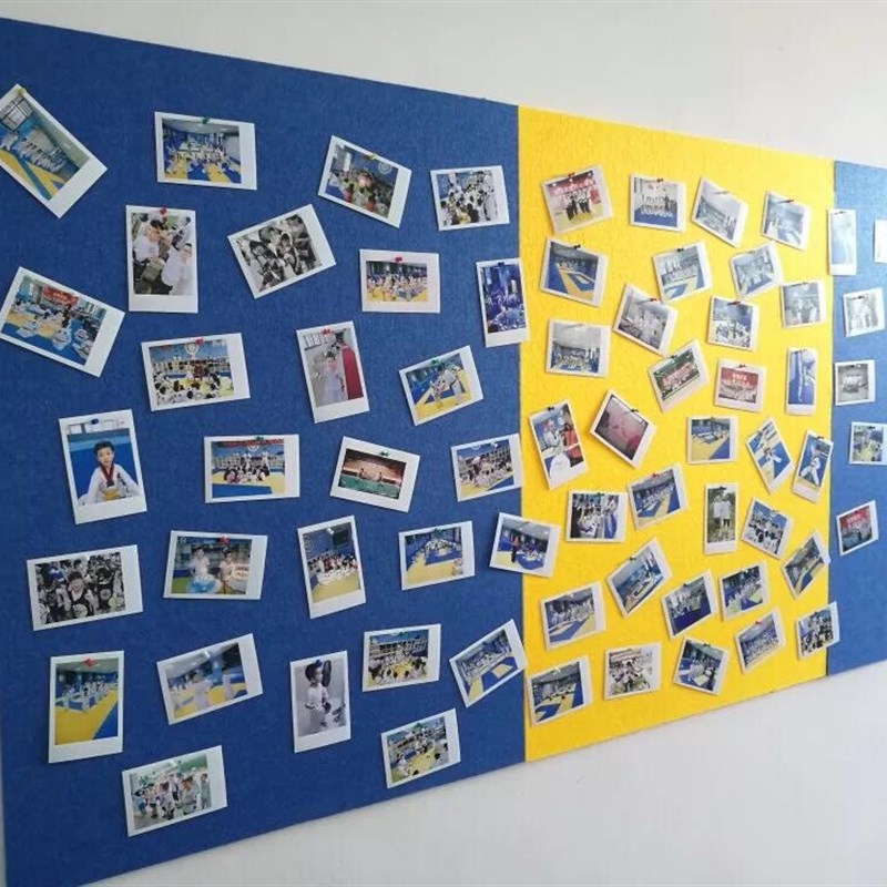 定制创意照片墙照片背景墙公司公告栏企业文化墙幼儿园墙贴