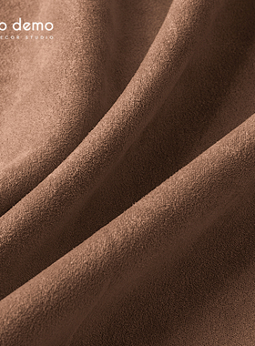 豆腐块沙发定制麂皮绒全包防污防抓不粘毛多色沙发罩 DecoDemo