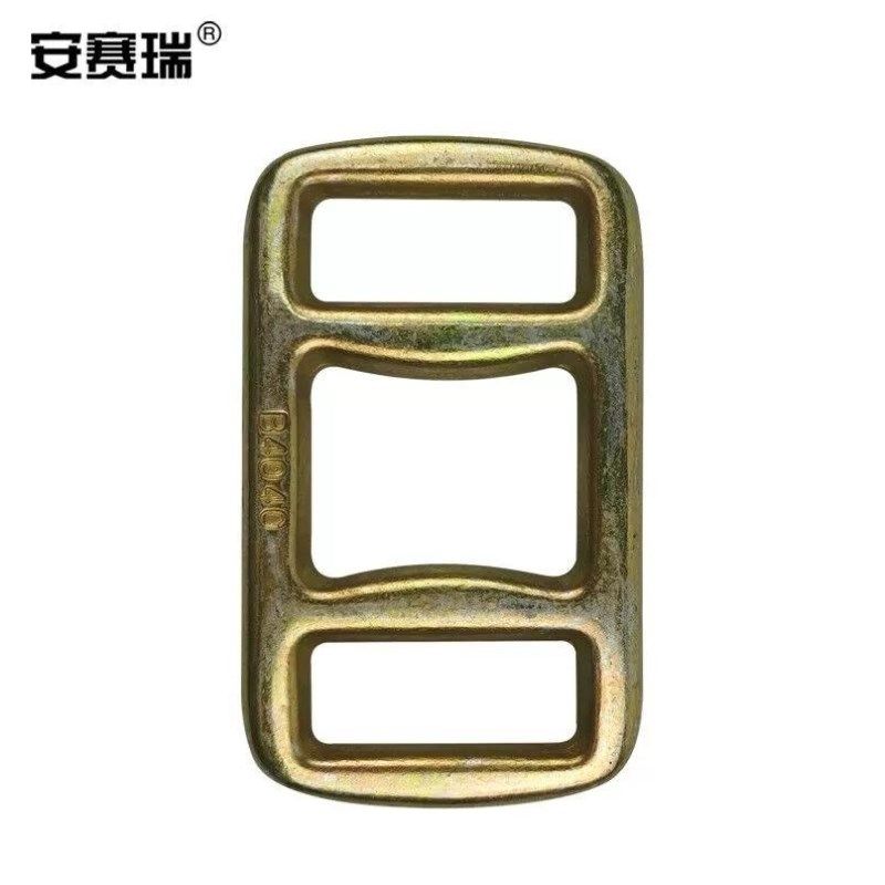 安赛瑞金属目字扣重型打包扣捆绑带收紧扣方形调节扣打包架扣锻造