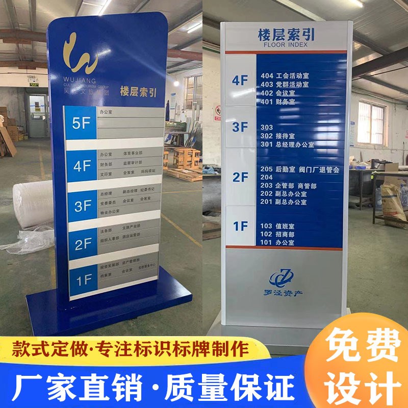 指引入户索引号码路牌楼层箭头标识贴指示房间牌号引路数字门牌