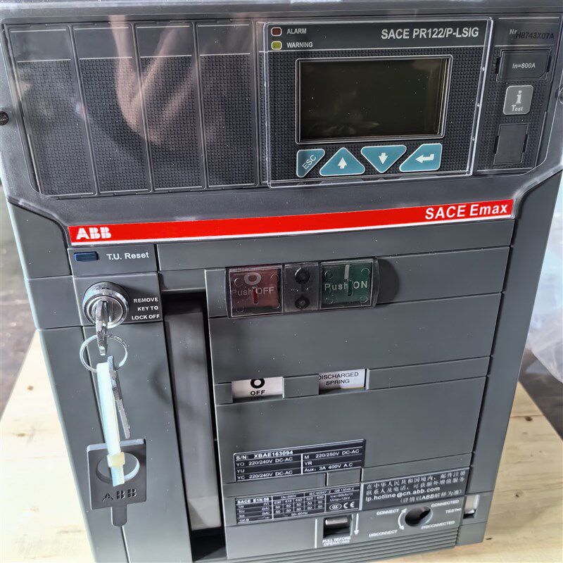 ABB框架断路器E1N08 PR122 /P-LSIG 3P800A 3P 630A