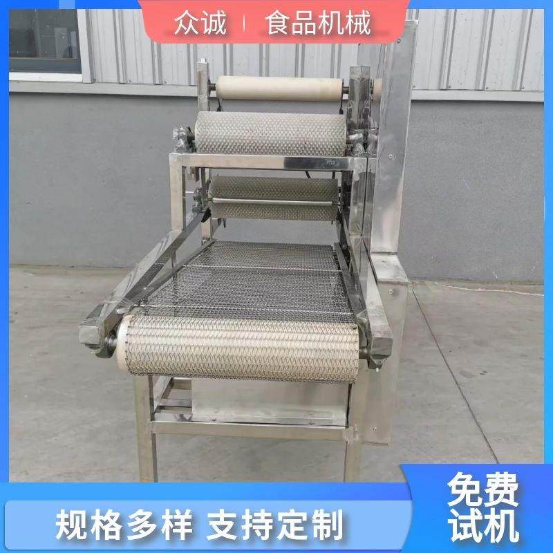 一整套做千张百叶的机器家用小型豆腐皮机自动干豆腐机