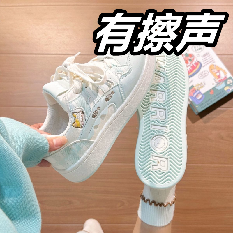 多巴胺猫咪小白板鞋新款百搭