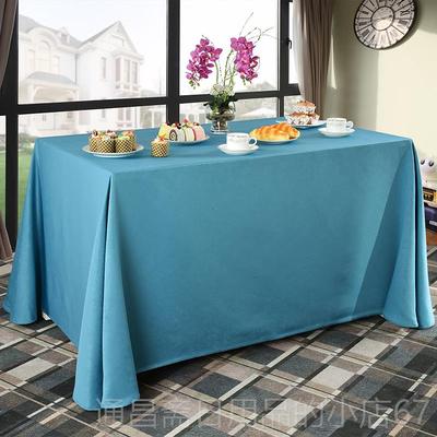 高档酒店西餐桌布长方形可台布会签到议布台甜品台防水防霉桌加厚