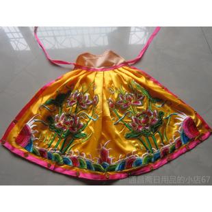 高档观音菩萨佛像珠莲花披6风佛衣服神衣袍斗篷神佛袍绣品33片/3/