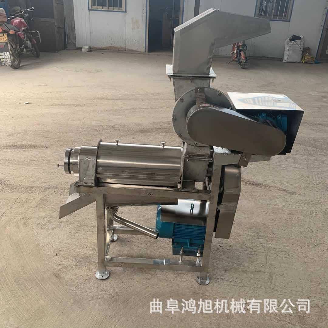 南瓜商用螺旋榨汁机 西瓜破碎打汁设备 果蔬大蒜挤汁机器 304不锈