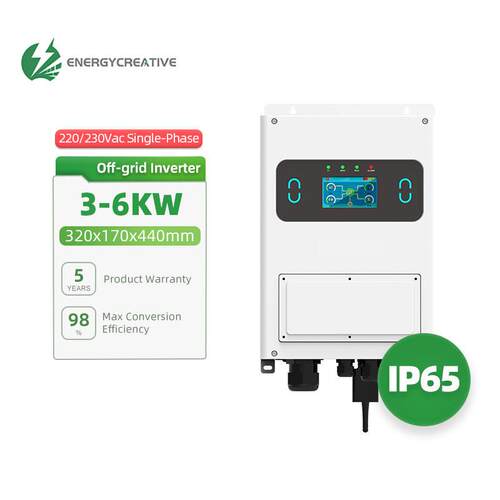 IP65逆变器五年质保3kW5kW6kW发电机离网太阳能逆变器