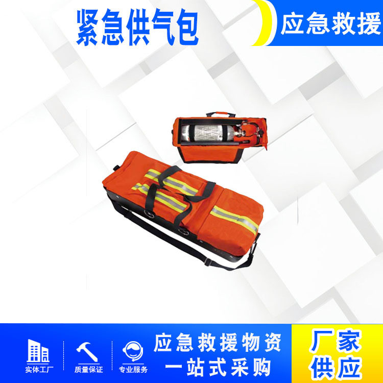 救援紧急供气包自然灾害现场伤员供氧应急装备