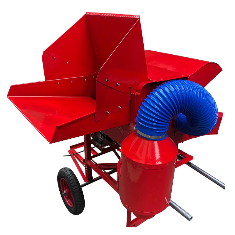 多功能脱粒机脱粒油菜小麦黄豆自动排草家用油菜收割机农家用油菜