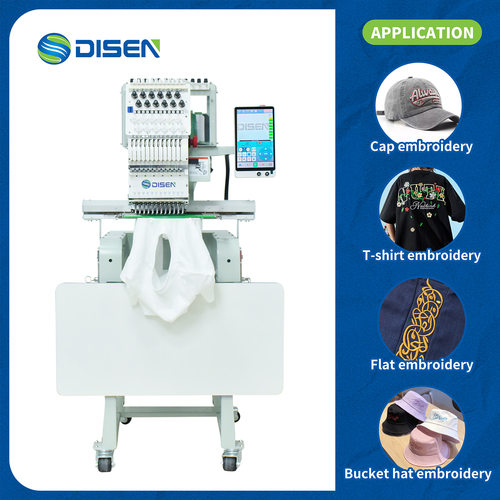 Digital Mini Computer 1 Head Embroidery Machine for Clothe