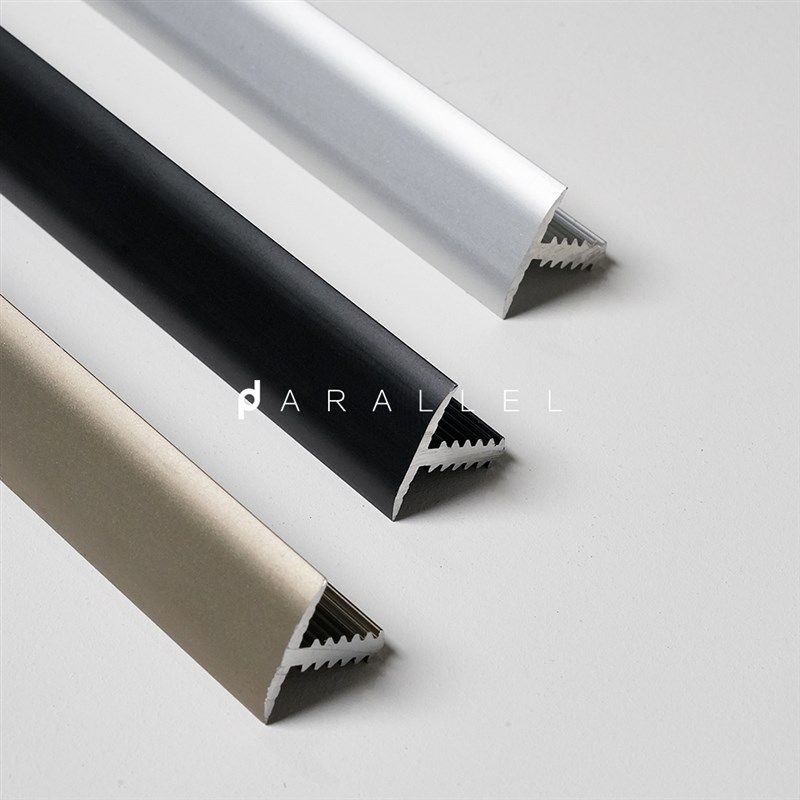 PARALLEL平面收边系统 铝合金和调高度平扣条 简约压边条