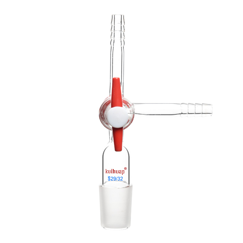 葵花T形三通三通接头具宝塔头具四氟活塞 玻璃活塞 门密封不泄漏1