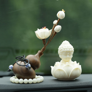 保平安 式 高档汽车摆件释迦牟尼如来中控台装 饰车载内挂饰品男女款