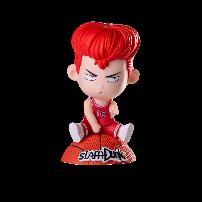 灌篮高手汽车摆件卡通湘北五虎车内饰品坐姿樱木篮球公仔车载装饰