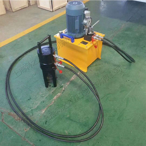 立式钢筋套筒挤压连接机 小型工程用挤压成型器 钢筋冷挤压机