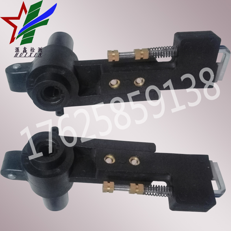 拉力机大变形标距夹伸长计试样夹延伸率测试配件跟踪器变形量测量