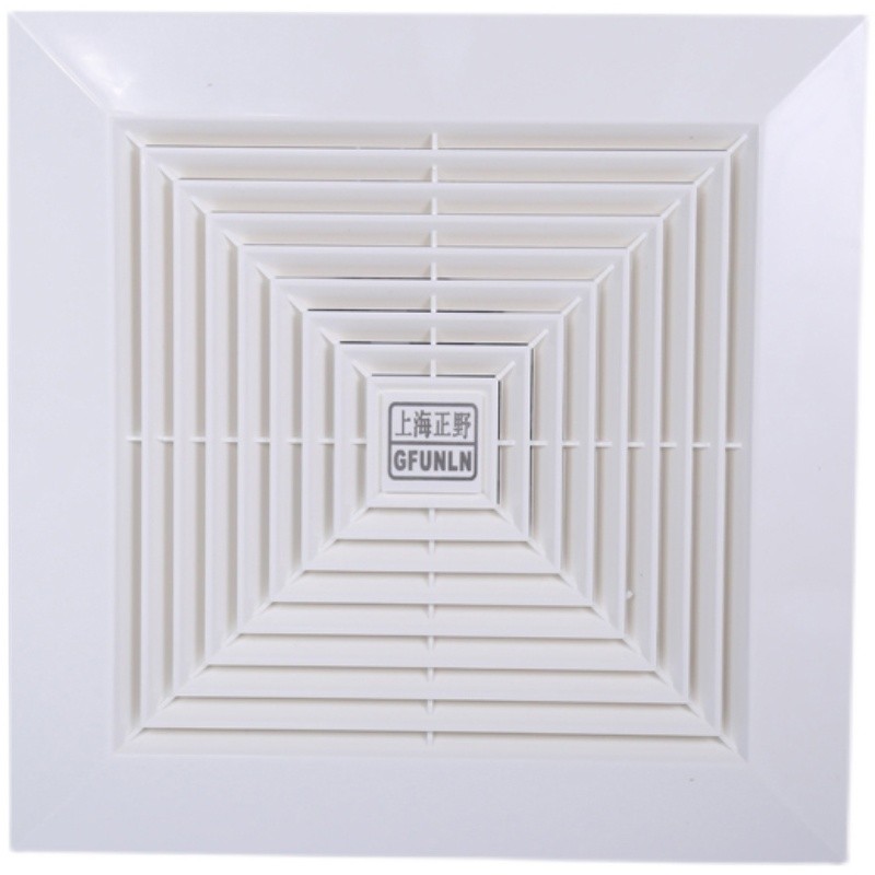 正野8/10/寸排气扇卫生间茶楼家用集成管道式00*00强力换气扇