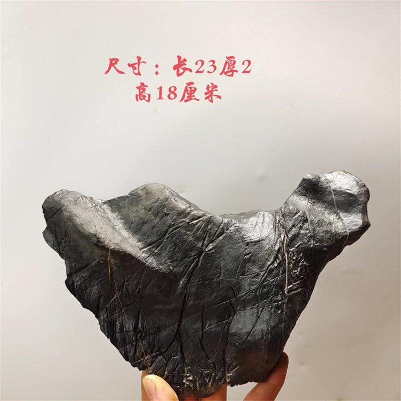 天然原石灵璧石盆景石 鱼缸造景 龟纹石 根抱石 花盆造景盆景石料