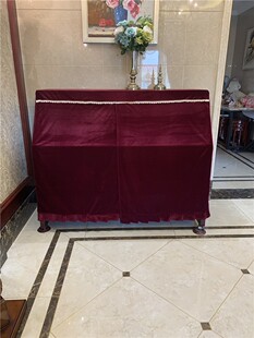 加厚金丝绒高档柔软 定做钢琴防尘罩钢琴全罩