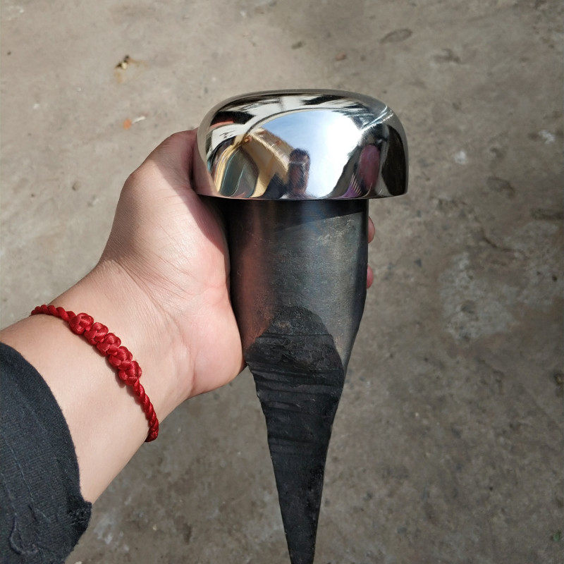 金工锻敲铁砧酒杯银碗制作球头铁砧球顶砧匠人工具银匠铁砧 定制