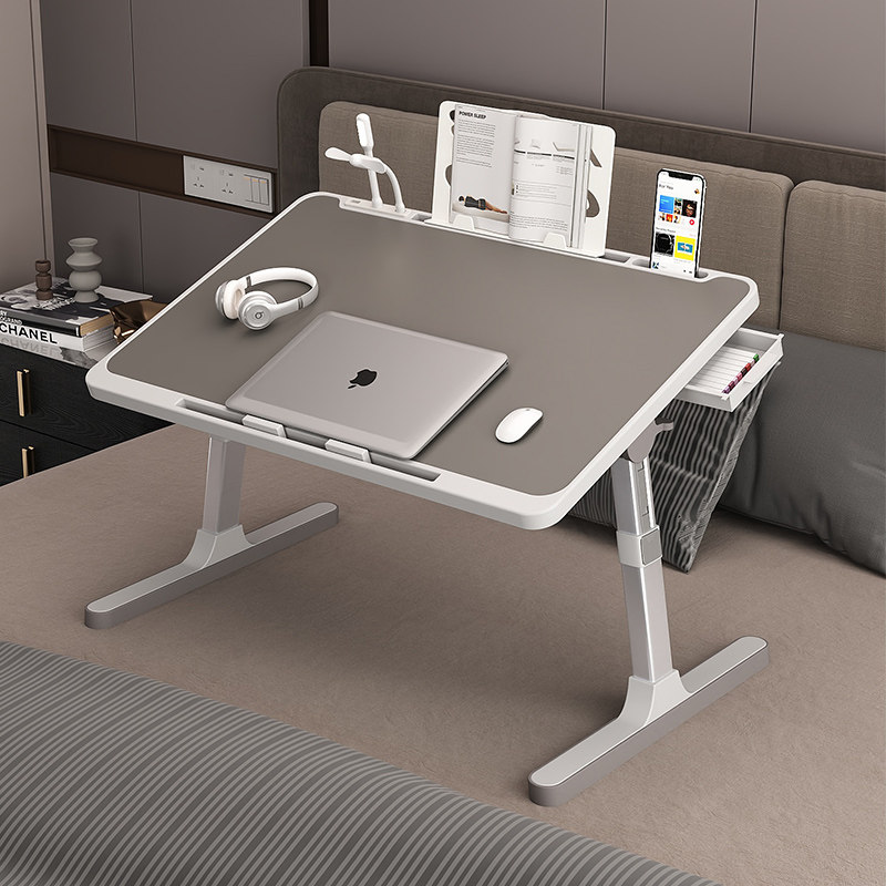 床上小桌子可升降折叠倾斜简约宿舍学生写字学习调节高度家用飘窗
