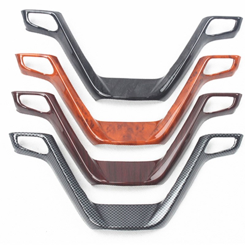 15款汉兰达方向盘改装 专车专用非贴纸碳纤维贴件内饰件汽车桃木