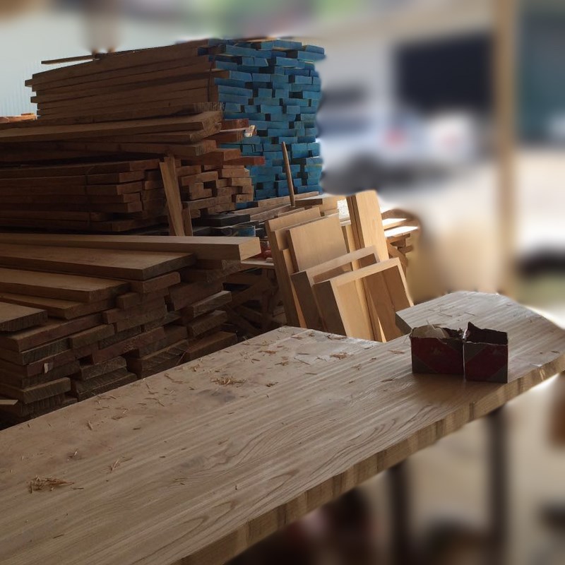 实木老榆木吧台定制餐桌电脑桌写字台工作台桌面板整张松木板隔板