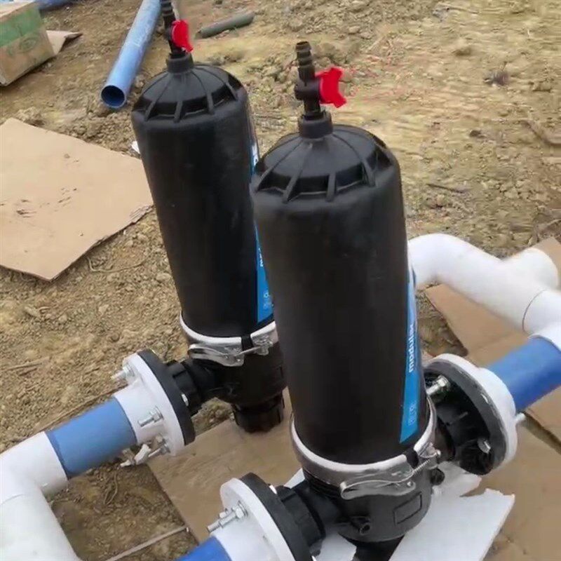 可拆洗大体农用叠片过滤器农业灌溉H型T型碟片过滤器农用滴喷灌