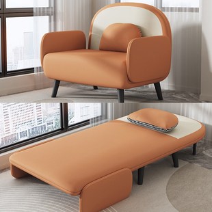 单人沙发床折叠两用小户型卧室伸缩床儿童沙发折叠床阳台多功能床