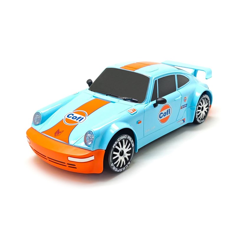 儿童四驱漂移车高速车入门级RC汽车充电灯光遥控男带比例油门