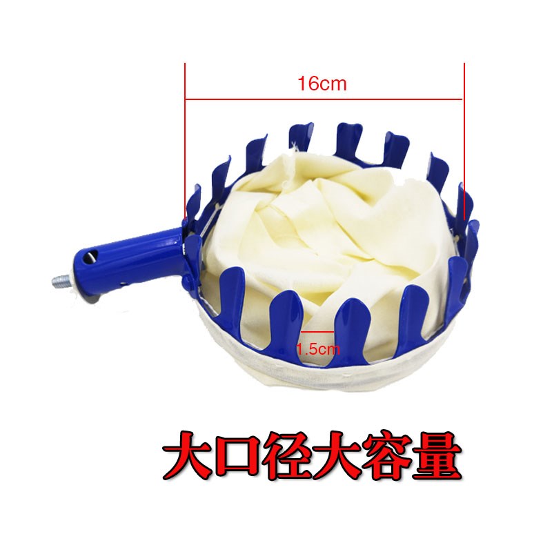 超硬铝合金伸缩杆10米加粗摘果杆摘芒果核桃采摘杆割香椿槐花钩子