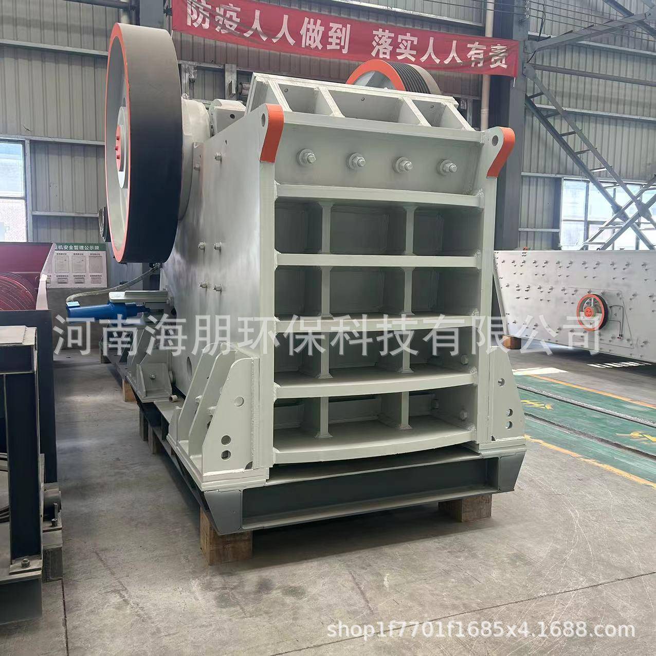 鄂破优惠500*750大石块建筑垃圾鹅卵石石灰石细牙碎石机不堵料