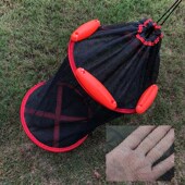 大马力海钓鱼护多浮漂尼龙多球双圈浮水护钢丝矶钓浮球渔户网便携