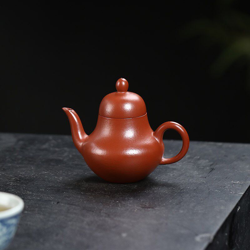 全纯手工紫砂壶正宗宜兴小煤窑朱泥小品思婷壶家用泡茶壶茶具单壶