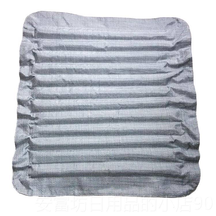 正品竹炭通垫四季用透坐气防滑办公冬室久坐椅垫冰丝凉垫季汽车屁