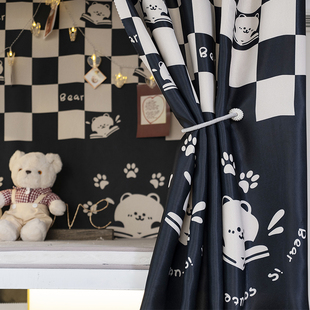 大学生宿舍床帘遮光上铺床围挡布女寝室上下铺帘子围帘窗帘隔断男