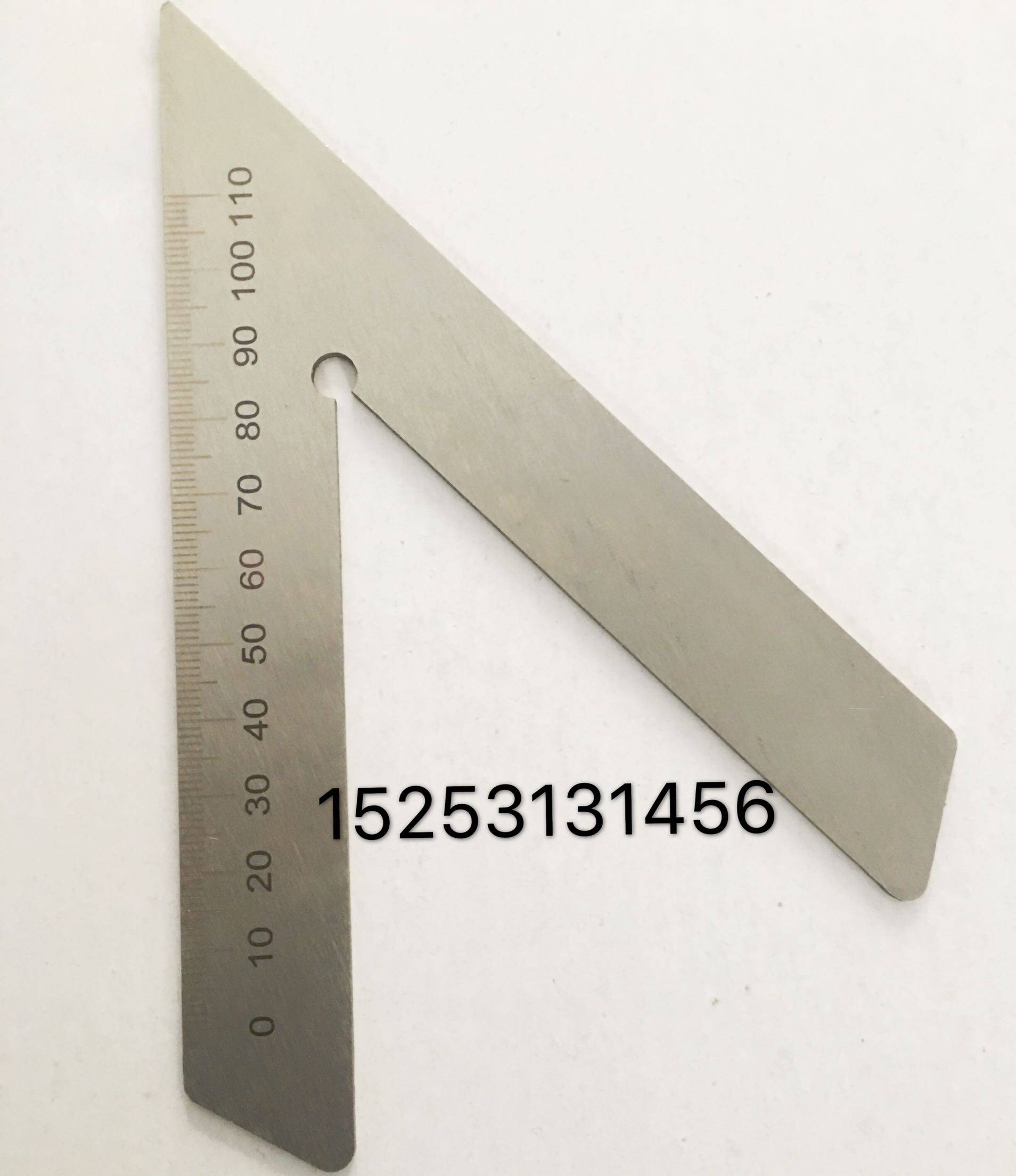高精度45度角尺90度角度测量尺不锈钢塑钢断桥铝合金加工门窗工具