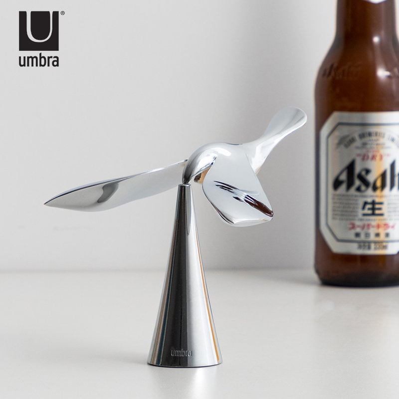 umbra开瓶器啤酒起瓶器创意不倒翁起瓶盖酒起子飞鸟瓶启子瓶起子