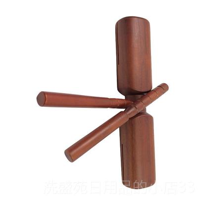 正品奥尔夫乐打击乐儿器梆子大号响枫木双响筒木质梆子童音教学用