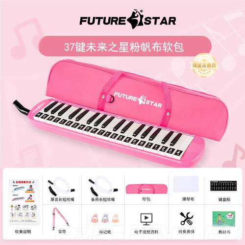 正品口童吹风琴37键学生专用幼儿园初中生课堂小教学儿启蒙演奏管