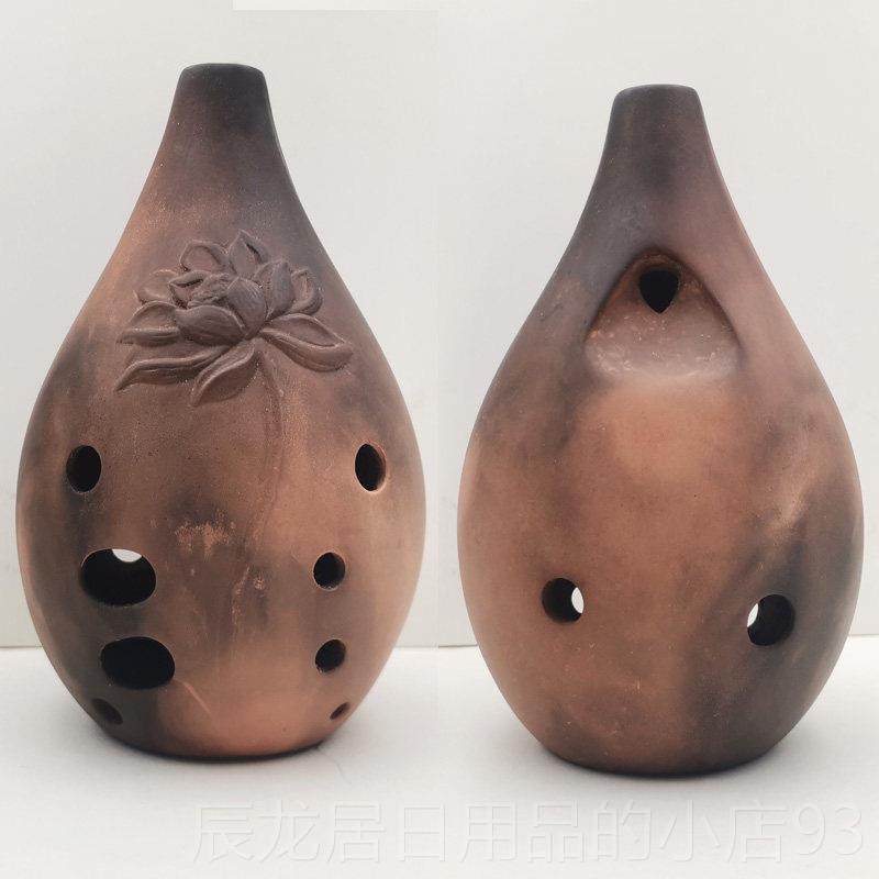 正品十孔满口埙Ff左音起学陶埙色低沉10孔初入门一吹就响古风小乐,乐器/吉他/钢琴/配件,陶笛,淘宝优惠券,粉丝福利购,淘宝优惠卷