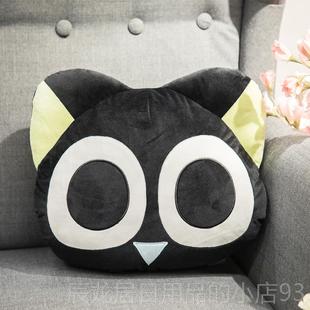 正品罗小觉黑手抱枕可爱办室午睡趴枕暖学生午休小公枕头睡神器