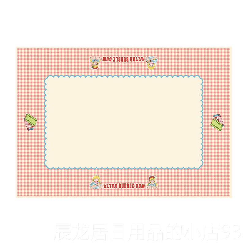 正品轻奢布高感桌布免洗防防水餐桌垫桌茶几书桌垫办级公桌学生油